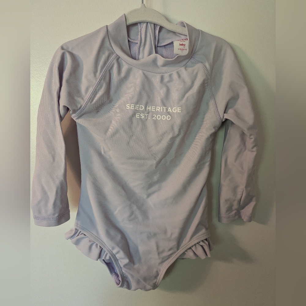 Seed heritage rashguard 12-18 months